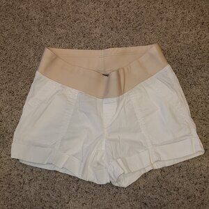 a.n.a. A New Approach Maternity Shorts White